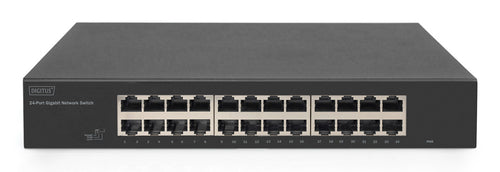 Digitus 24-Port Gigabit Switch – einfache Netzwerkverbindung, rackfähig