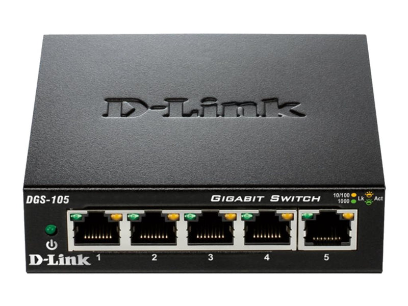 D-Link Gigabit Switch – 5 Ports für schnelles Netzwerk