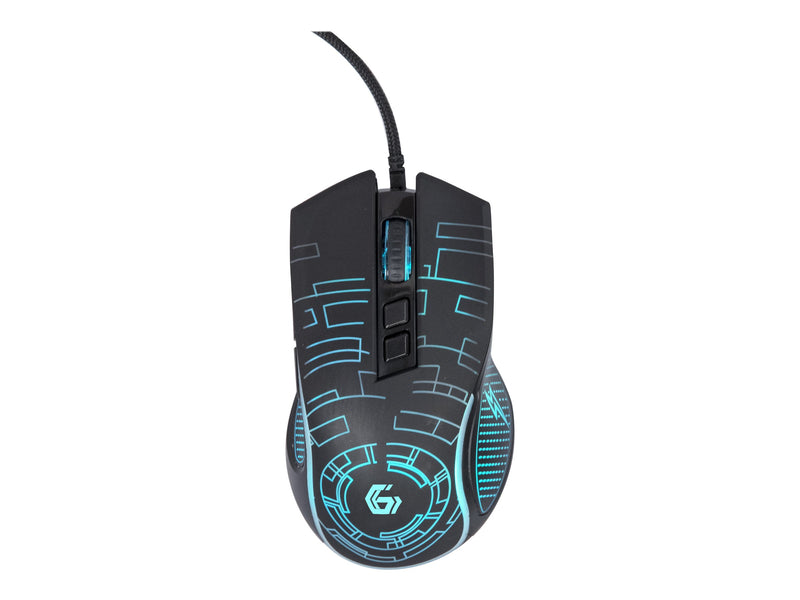 GEMBIRD USB-Gaming-Maus – Ergonomisch, 7 Tasten
