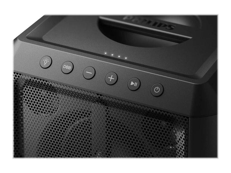 Philips Party-Lautsprecher – Kabellos, Bluetooth, 50 Watt