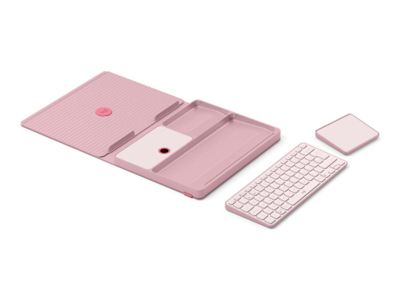 Logitech Casa Pop-Up Desk – Kabelloses Set mit Tastatur und Touchpad