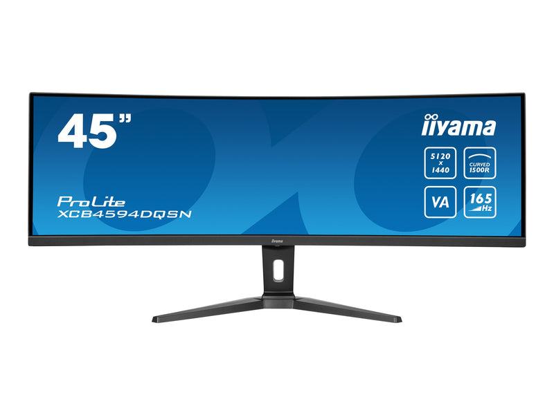 Iiyama Curved Monitor – 44.5" Dual Quad HD, USB-C Docking