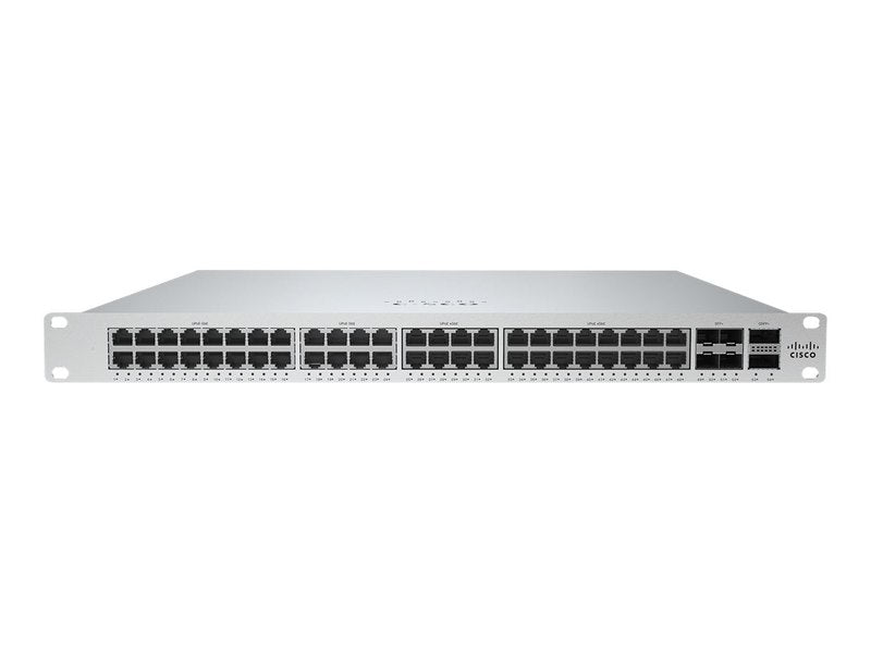 Cisco Meraki Switch – 48 Anschlüsse, Cloud-Management