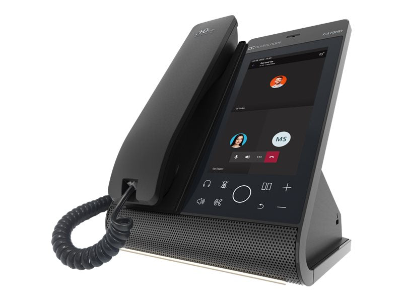 Audiocodes Teams IP-Telefon – Touchscreen, WLAN & Bluetooth