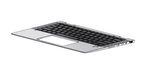 HP Ersatztastatur mit ClickPad – Hinterleuchtet, Dänisch, für EliteBook x360