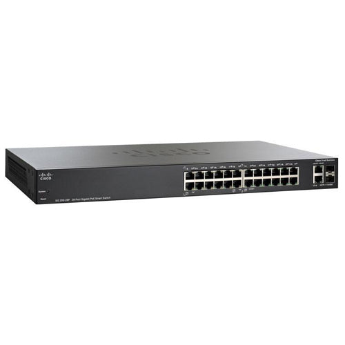 Cisco 26-Port Gigabit Switch – Stromversorgung über Ethernet