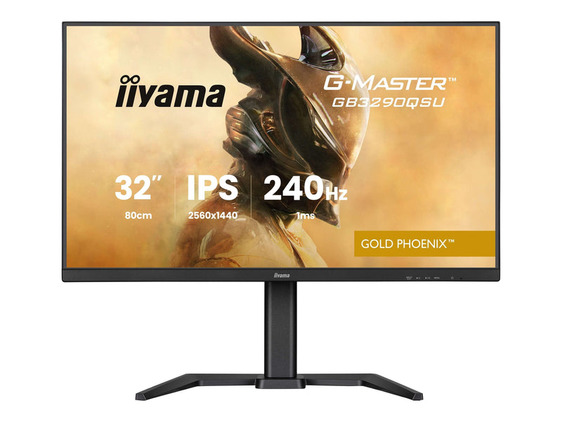 Iiyama 31.5" Gaming-Monitor – 2K, 240 Hz, schnelle Reaktionszeit