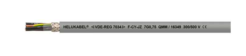 Helukabel Steuerleitung – Flexibel, 5-adrig, 1,5 mm²