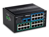 Trendnet 26-Port Gigabit Switch – Robust für Industrie, PoE+ Unterstützung
