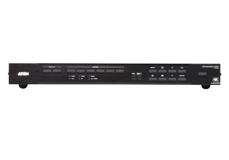 ATEN HDMI Matrix Switch – 4K, 9 Eingänge, 2 Ausgänge
