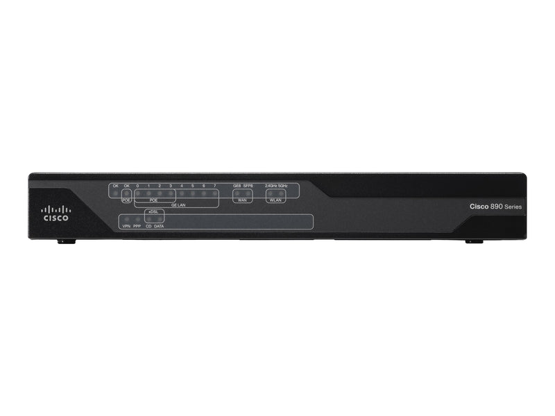 Cisco Router mit 8-Port-Switch – Ideal für kleine Büros