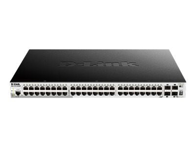 D-Link 52-Port Netzwerk-Switch – PoE+, 10G Uplink