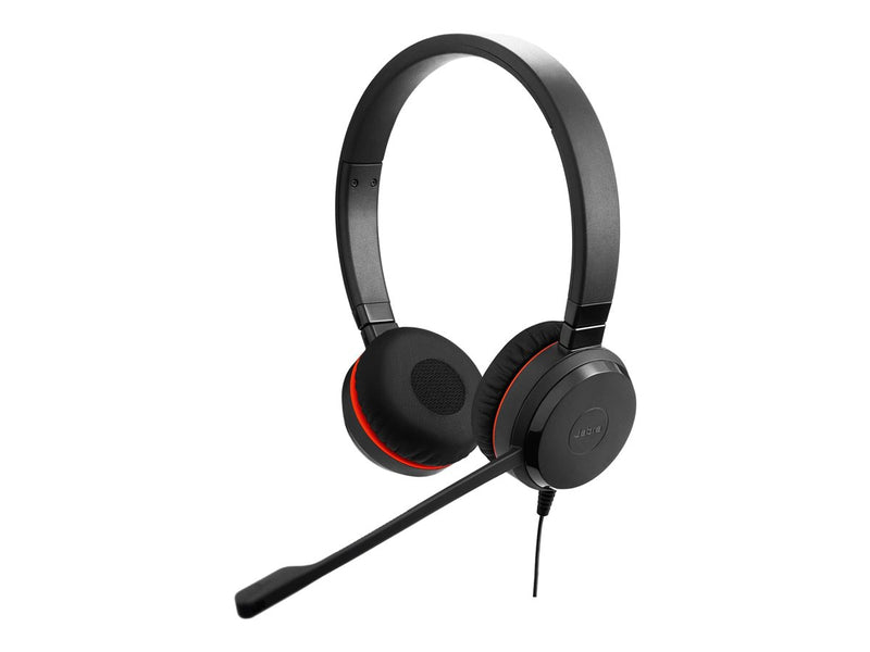 Jabra Evolve 20 Headset – Kunstleder-Ohrpolster, USB-C Anschluss