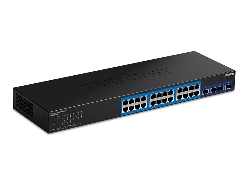 Trendnet 28-Port Gigabit Switch – Web Smart, Rackmontage
