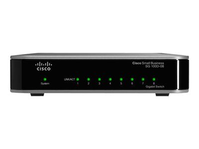 Cisco 8-Port Gigabit Switch – Einfaches Netzwerk für kleine Büros