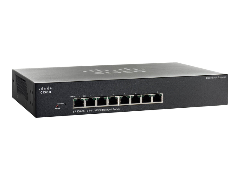 Cisco 8-Port Managed Switch – Für kleine Unternehmen geeignet
