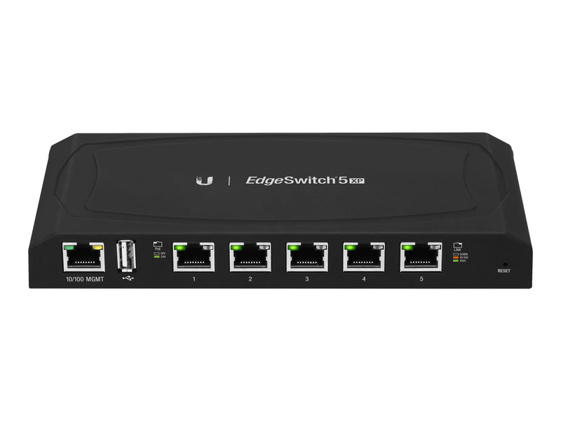 Ubiquiti Netzwerkswitch – 5 Anschlüsse, PoE-Unterstützung