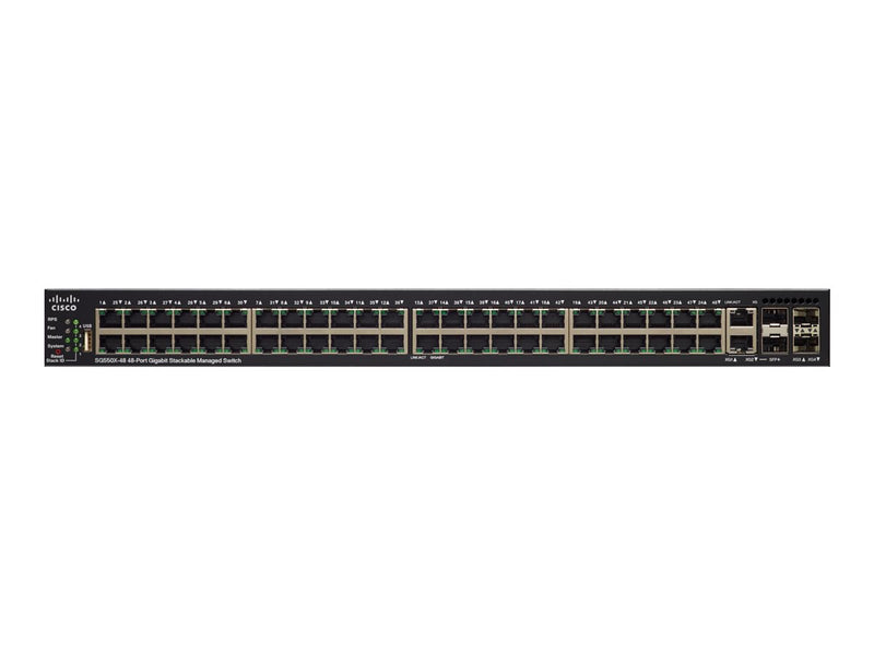 Cisco 48-Port Managed Switch – PoE+ für leistungsstarke Netzwerke