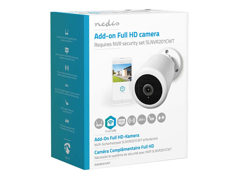 NEDIS SmartLife Outdoor-Kamera – WLAN, Full HD, wetterfest
