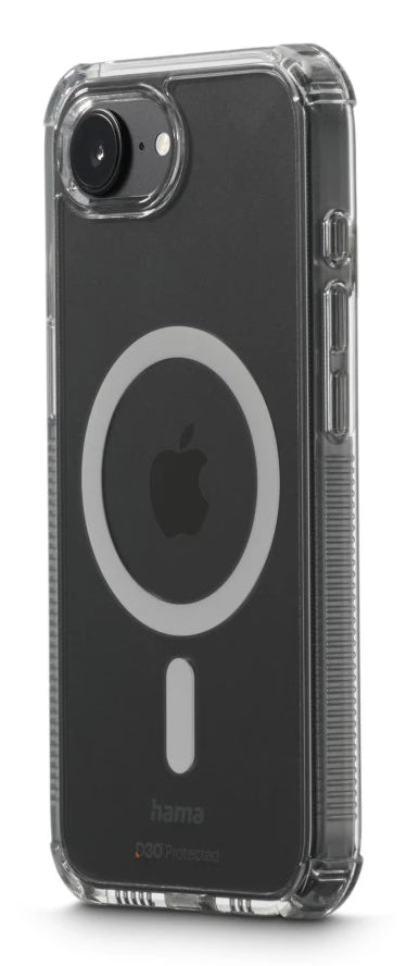 HAMA Handyhülle für iPhone 16e – MagSafe-kompatibel, durchsichtig