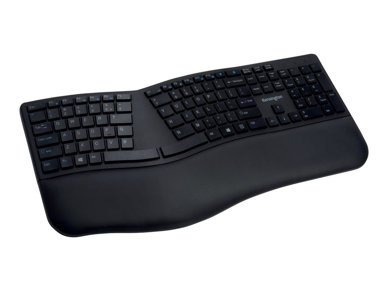 Kensington Ergonomische Tastatur – Kabellos, mit Handauflage