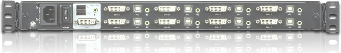 ATEN 17.3" Widescreen Monitor – DVI-Anschluss, platzsparend