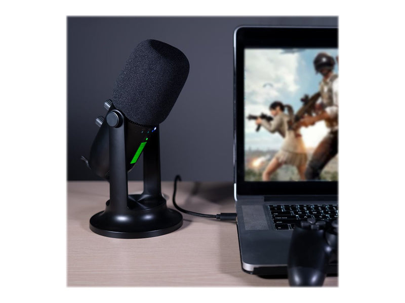 Thronmax USB-Mikrofon – Studioqualität, RGB-Beleuchtung