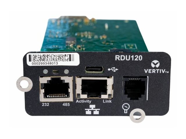 VERTIV Fernverwaltungsadapter – Ethernet-Verbindung, USB-C