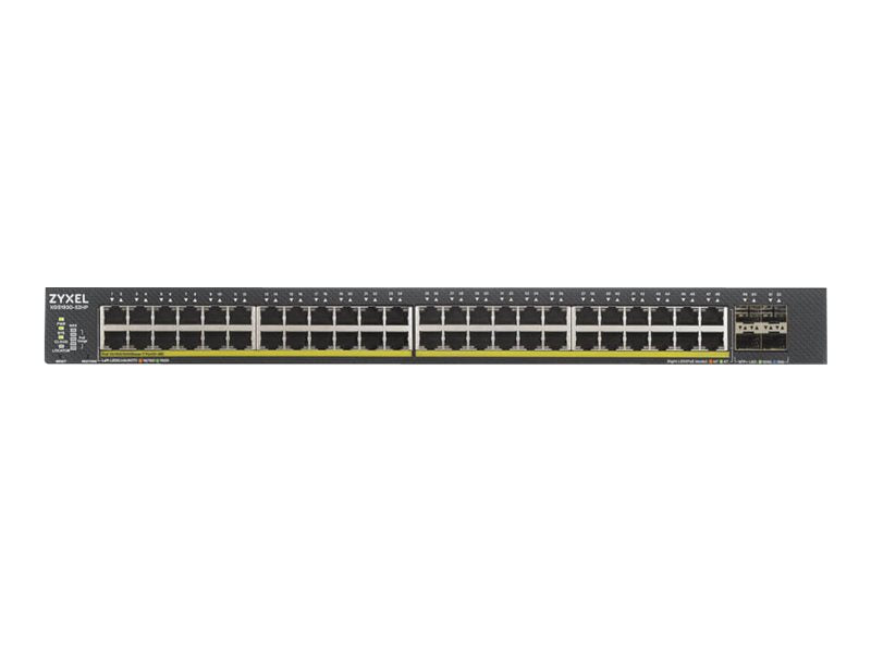 Zyxel 52-Port Gigabit Switch – PoE+ für effizientes Netzwerkmanagement