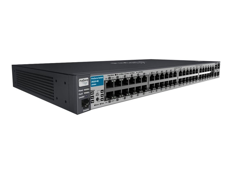 HP Enterprise Netzwerk-Switch – 48 Anschlüsse, leiser Betrieb