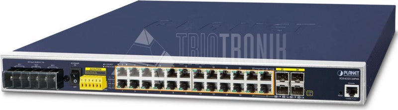 Planet Technology Netzwerkswitch – 24 Ports, zuverlässige Verbindung
