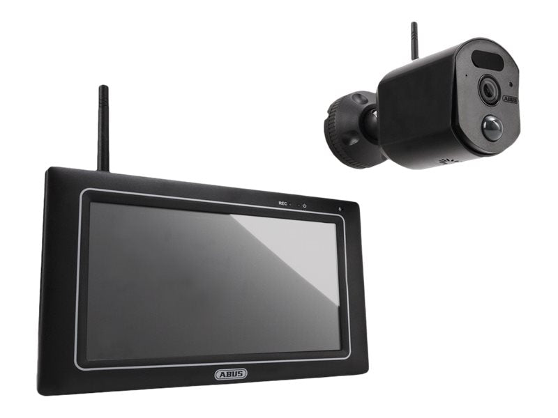 ABUS Videoüberwachungs-Set – Drahtlos, 2-Wege-Audio