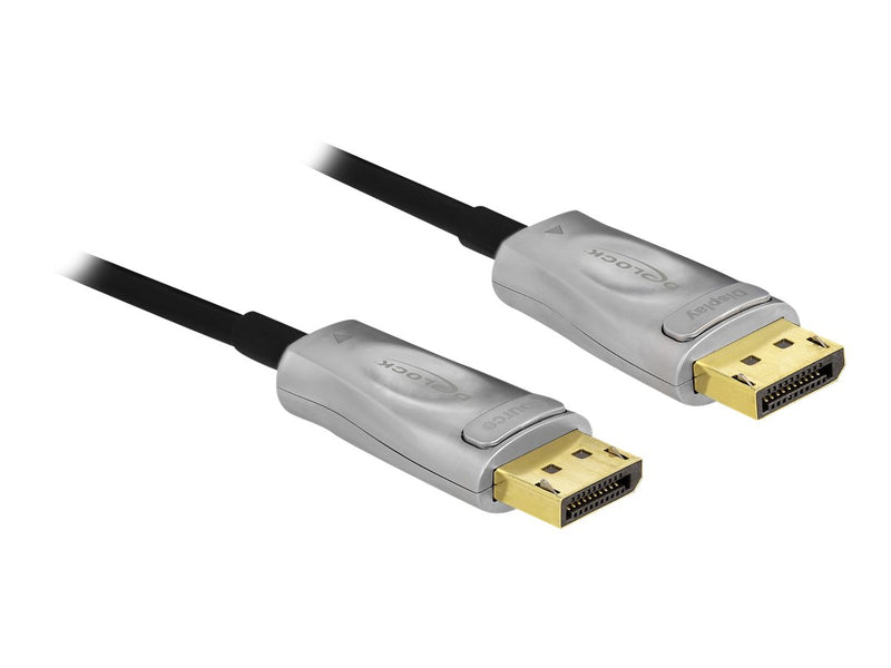 Delock DisplayPort Kabel – 8K, 50 m, halogenfrei