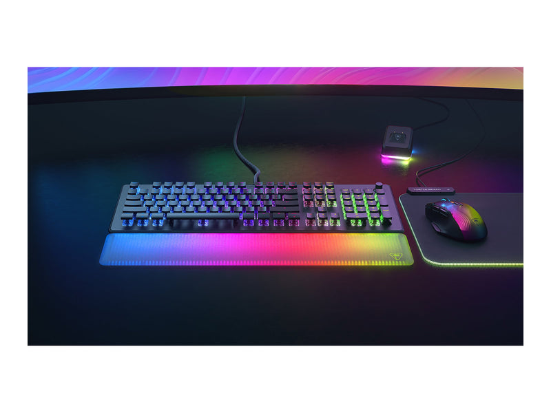 TURTLE BEACH Gaming-Tastatur – RGB-Beleuchtung, leise Tasten