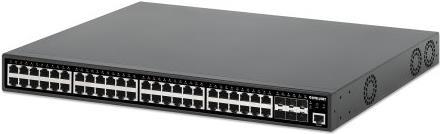 INTELLINET Managed Switch – 54 Anschlüsse, PoE+ Unterstützung