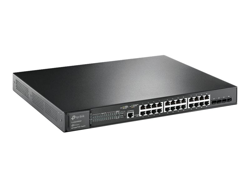 TP-LINK 28-Port Netzwerk-Switch – PoE+ für einfache Stromversorgung