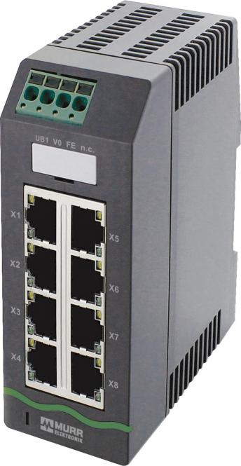Murrelektronik 8-Port Netzwerk-Schnittstelle – 100 Mbit/s, einfache Installation