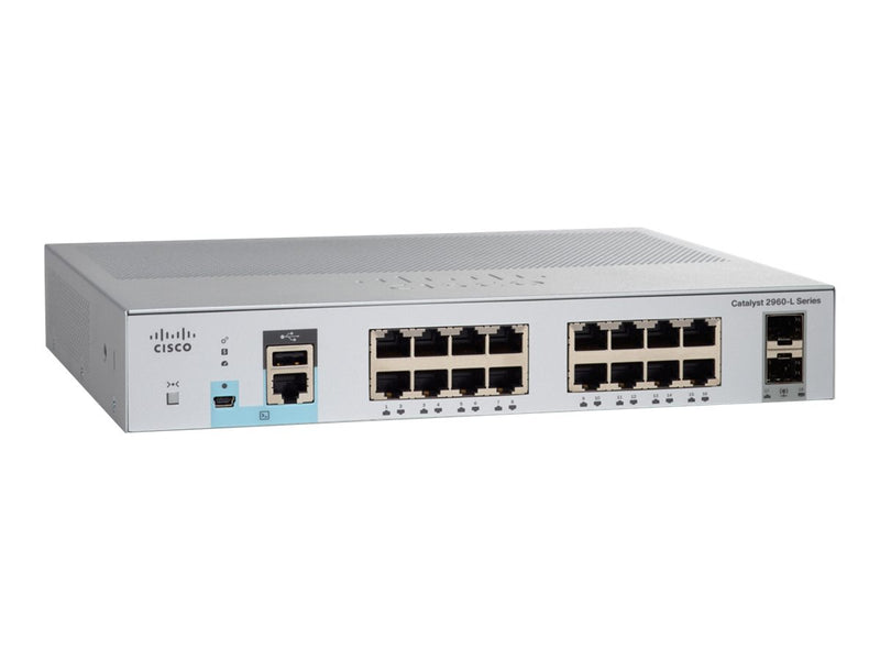Cisco Netzwerk-Switch – 16 Anschlüsse, Gigabit-Geschwindigkeit