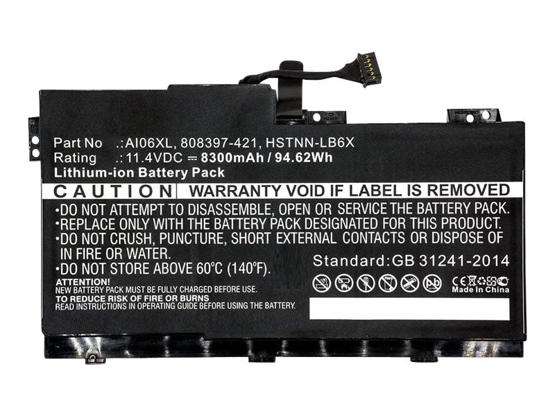HP Laptop-Akku – Leistungsstark & langlebig für ZBook 17 G3