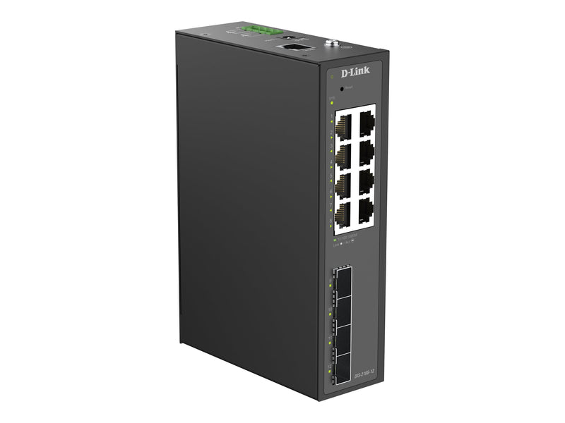 D-Link Gigabit-Switch – 12 Ports, Industriequalität