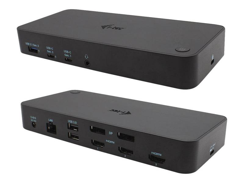 I-TEC Docking Station – USB-C, 4K-Video, Gigabit Ethernet