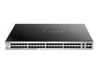 D-Link 54-Port Netzwerk-Switch – Gigabit-Verbindungen, stapelbar