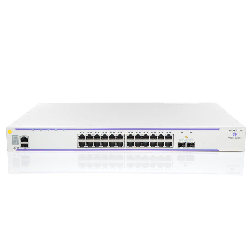 Alcatel Netzwerk-Switch – 24 Anschlüsse, Gigabit Ethernet