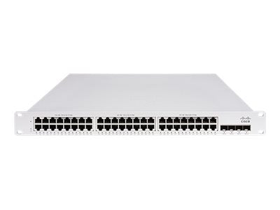 Cisco Meraki Netzwerk-Switch – 48 Ports, Cloud-Verwaltung