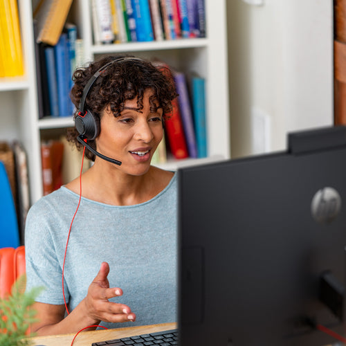 Poly Plantronics Headset – Für PC und Handy, bequem für lange Gespräche