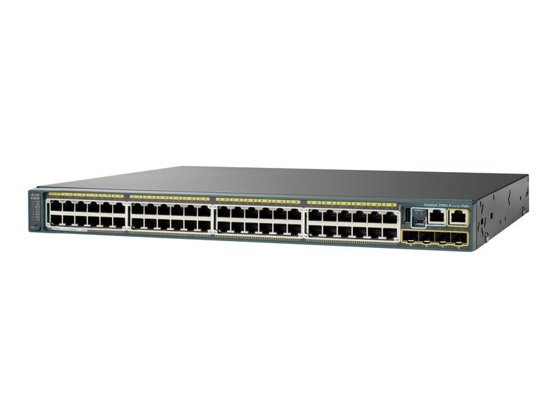 Cisco Netzwerk-Switch – 48 Anschlüsse, PoE-Unterstützung