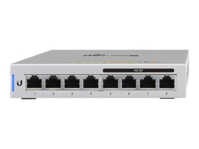 Ubiquiti UniFi Switch – 8 Anschlüsse, PoE-fähig, 5er-Pack