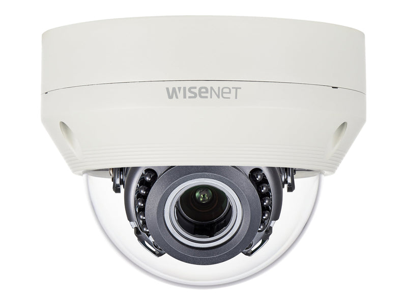 Hanwha Outdoor-Domkamera – 2MP, wetterfest und vandalismusgeschützt