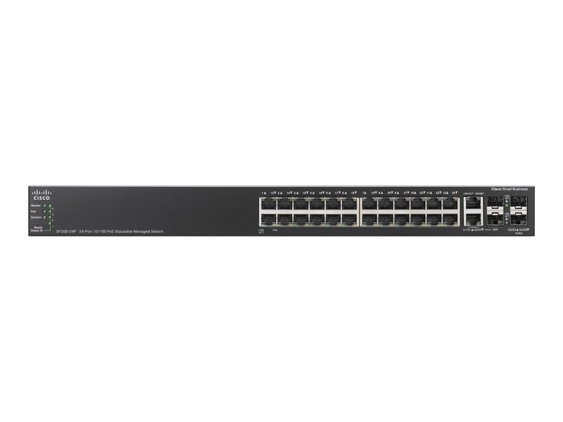 Cisco 24-Port Switch – Einfaches Management, Stapelbar