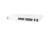 Fortinet Netzwerkswitch – 24 Anschlüsse, PoE-Unterstützung